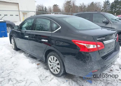 2017 Nissan Sentra S из США, поврежденный, VIN 3N1AB7AP3HY223625